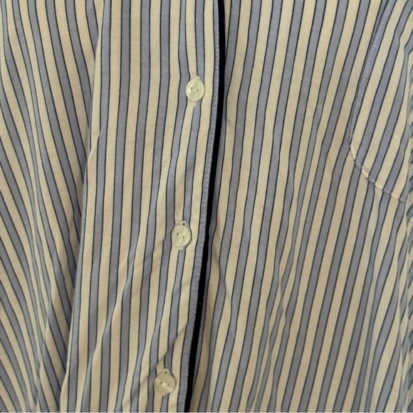 Victoria’s Secret blue, white striped pajama short sleeve top w/ shorts size XXL - Picture 6 of 12